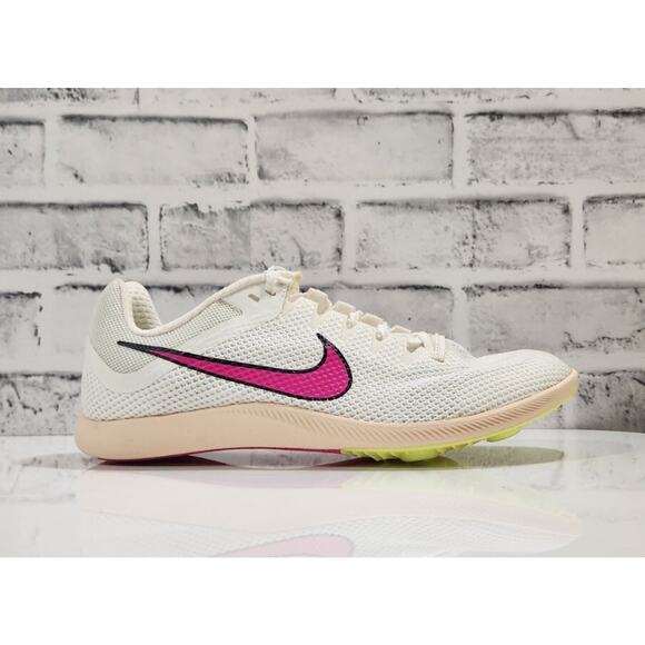 NEW Nike Track Shoes Rival Distance Sail Pink Running DC8725-101 Men’s Sz 8.5 - Picture 1 of 6
